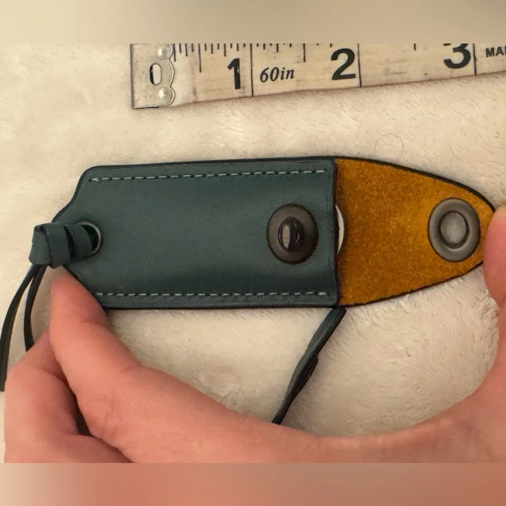 Coach Rogue25 set of 2 shoulder straps, clotchette‘n 1941 leather tag-turquoise - Picture 5 of 13